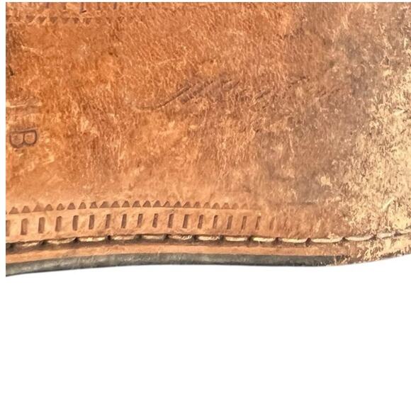 Mens Mezlan Havana Tassel Loafers Leather Size 11 Brown Slip On - Picture 6 of 8